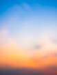© wing-wing - Blur sunset nature summer background cloud gradient overlay dramatic weather orange sky evening sunrise pastel color effect pattern abstract spring light beauty template yellow wallpaper.