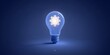 © Anan - Creative Light Bulb Concept in a Minimalist Environment
