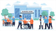 © Uttpol Saha - Caregivers and medical staff helping senior people in nursing home.