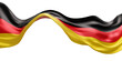 © ArtBackground - Germany flag isolated on transparent background 3D render