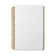 © MD Labib - Closed Spiral Notebook with Lined Pages notepad spiral bound isolated on a transparent background