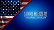 © amanullahkhan - National freedom day united states flag background
