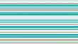 © Md - A seamless striped pattern with horizontal lines in various shades of turquoise, teal, aqua, and beige, creating a simple and modern background design.