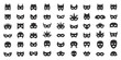 ©    - Carnival mask icon illustration in vector style, isolated on white background, suitable for digital design, app interfaces, festive branding, and event promotion.