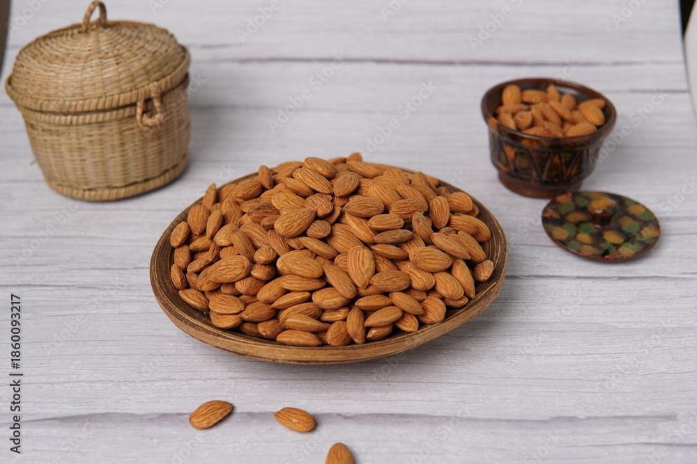 Traditional Badam Marama made from finely ground almonds, sugar, and ...