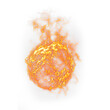 © Daria - Fire ring isolated on transparent background. Circle fire isolated. Glowing light round on transparent png. Circle with gold dust png  Fire ball flame isolated