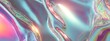 © Ilmi - Holographic Background Inspired by Vintage Technology with Colorful Reflections for Modern Designs