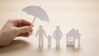© sakson - Protect your family's future with term life insurance a financial safety net at home