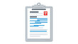 © n_laeli - Medical document with caduceus symbol on clipboard represents healthcare record keeping