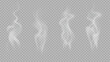 © pixel pro - Realistic steam or smoke on hot tea, coffee, food. PNG Stock royalty free.