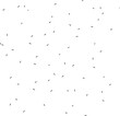 © Antonix Pix - Small confetti falling background Hand-drawn Sketch Drawing Vector Illustration, Line Linear Symbol Engraving Coloring Book, Black and White Isolated