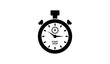 © Hafiz - Stopwatch start stop timer icon.