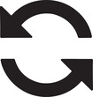 © MdKhalid - Refresh arrows forming broken circle symbolizing reload, update, and process reset icon
