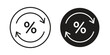 © Ranveer - Exchange rate icons symbol template for graphic and web design
