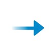 © Sunan - Blue Arrow Pointing Right - Direction, Navigation, and Forward Movement.