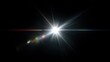 © muhammad - Bright, intense starburst effect, with rainbow hues, and sharp light rays