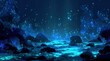 © Luwie - Mystical underwater cave scene