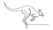 © MSTKolpana - Leaping kangaroo in motion