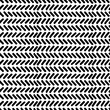 © Viktoriia - Small dash seamless pattern. Abstract black and white texture inspired by retro Memphis aesthetics. Perfect for branding, home decor, or digital designs