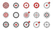 © sardi - Collection of various target icons.
