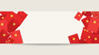 © fatkul - Red Envelope Banner with Copy Space
