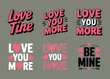 © GraphiqZone - Love Message Collection Retro Handwritten Text Designs on Chalkboard
