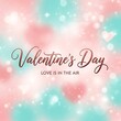 © MdJahangiralom - Festive valentine's day background with sparkling lights and elegant calligraphy text