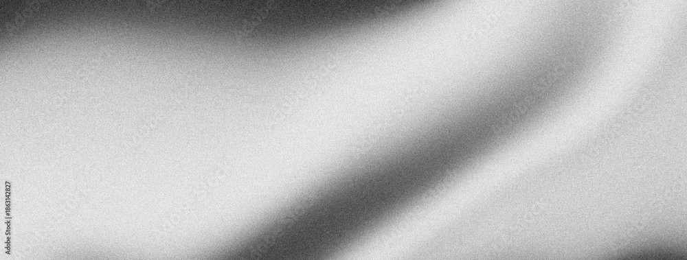 Abstract monochrome black white gradient background with Grain noise ...