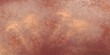 © Creative Arts - Aged vintage wallpaper design featuring a rusty metal texture background with grunge orange and brown paint on a worn antique surface