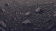 © Awan - Stylized barren rocky ground texture featuring diverse pebbles and stones in muted tones