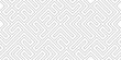 © Hasan_Sumon - Seamless geometric maze pattern with interlocking angular lines in light gray tones creating soft abstract labyrinth background for surface design, wallpaper, textile, stationery
