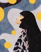 ポップアート 肖像画 女性ア? – 無料のパブリックドメイン画像