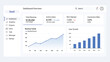 © Hemal Ahmed - Modern SaaS Admin Dashboard UI Template with Analytics Charts, KPI Cards and User Growth Report