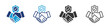 © myicons - Trust icon set collection multi-style.