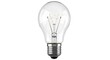 © yogiandrias - Illuminating Ideas - A Clear Light Bulb on White.