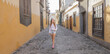 © G.S.Rob - Blonde girl strolls through the old town during her vacation