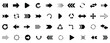 © md Kabir ali - Arrow set icon. Arrow icons set. Arrow collection. Simple arrow big set. Vector illustration