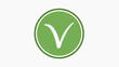 © Abn - Stylized green 'V' lettermark in a vibrant circular emblem, perfect for branding, verification, or vegan concepts, representing growth, victory, and natural elements with a clean, modern aesthetic