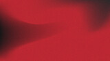 Abstract Red Film Grain Gradient Texture with Soft Shadows, Vintage Analog Noise Cinematic Background
