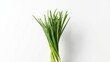 © VirtualVista - Fresh chives gathered in a bunch, ideal for culinary use and flavor enhancement