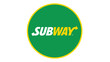 © Story - Green and yellow Subway logo on circular background.