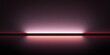 © yun visual - Minimalist abstract scene with soft pink light beam on dark background, reflected below. Symmetrical, calming composition ideal for tech branding, product display, or modern presentation design.