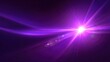 © The Little Hut - Abstract purple light trails with lens flare effect for product showcase or futuristic background