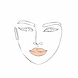 © herman - vector illustration of a face