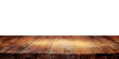 © The Stock King - High-resolution wooden table PNG with realistic texture and perspective, ideal as a base surface for product mockups, presentations, e-commerce visuals, and advertising compositions. Isolated table to
