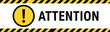 © Fariha - Attention black and yellow strip for safety. Yellow and black danger tape set. Caution attention tape in yellow and black diagonal stripes road line. hazardous warning tape. Seamless barrier.