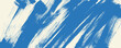 © Anastasiia Hevko - Dynamic diagonal blue brush stroke banner background. Hand drawn vector grainy brush stroke texture. Distress damaged edge vintage template with squiggle or expressive abstract bold smears.