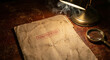© sxcd - Old Confidential File Folder Lying on Detective Desk with Lamp