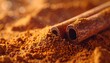 © Polok silver - Close-up of cinnamon sticks and powder, warm tones, delicious spice.