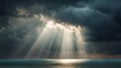 © Marco - ocean with clouds and sunbeams through the clouds